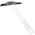 thumbnail image 2 of LNGOOR  T Square Marking Ruler Carpentry Ruler Art Supplies T Ruler for Drafting, 2 of 8