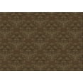 thumbnail image 1 of Ahgly Tapis Rectangulaire Lavable en Machine Intérieur Transitionnel Chêne Brun, 2 Pieds x 5 Pieds, 1 of 7