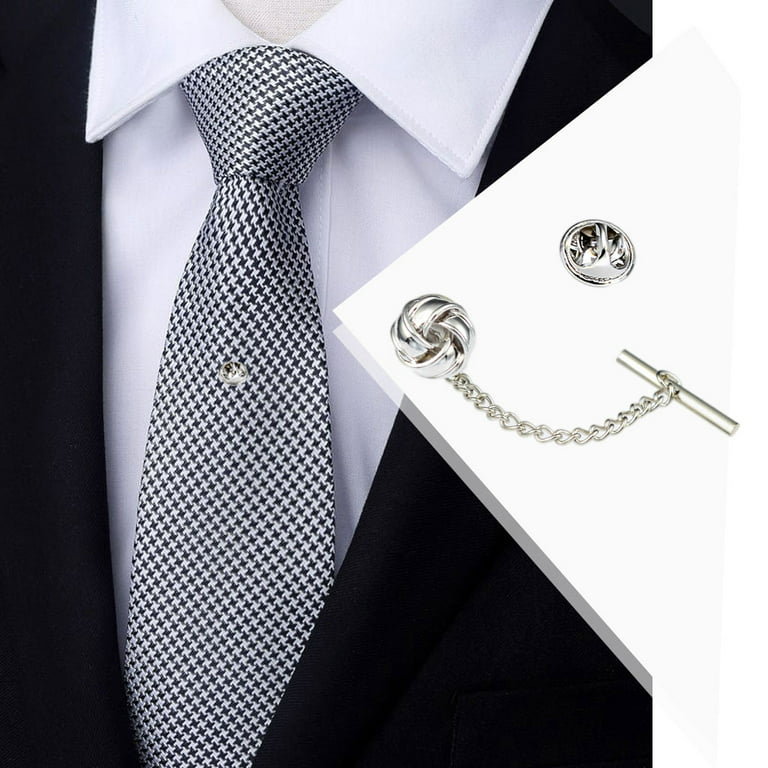 Tie Tack Collar Pin Brooch Lapel Pin for Meeting Wedding