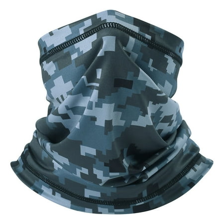 Summer Thin Face Guard Neck Gaiter Shield Balaclava Bandana Scarf Hair Headband