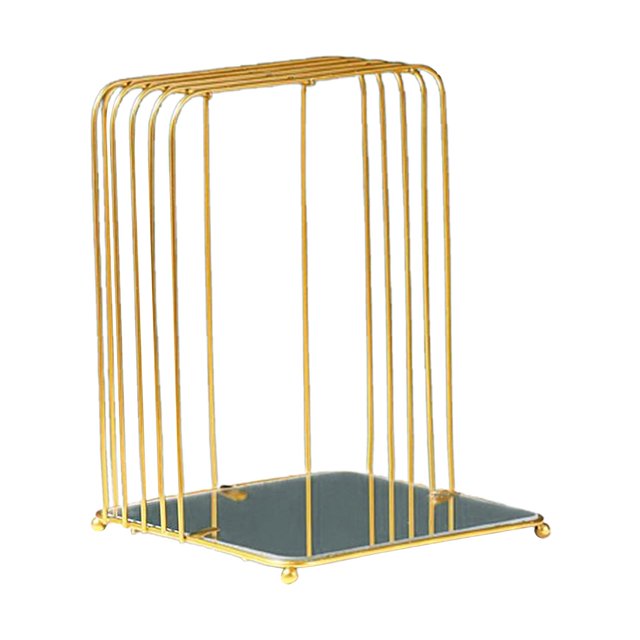 Hollow capacidad maquilje Rack para dormitorio escritorio mostrar Perfume - De sección cuadrada Sunnimix maquillaje organizador de stand