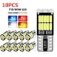 thumbnail image 2 of 2/6/10/20/30/40/50 piezas T10 W5W 194 501 Led Canbus sin error Luz interior del automóvil T10 26 SMD 4014 Chip Luces de instrumentos blancas puras B, 2 of 4