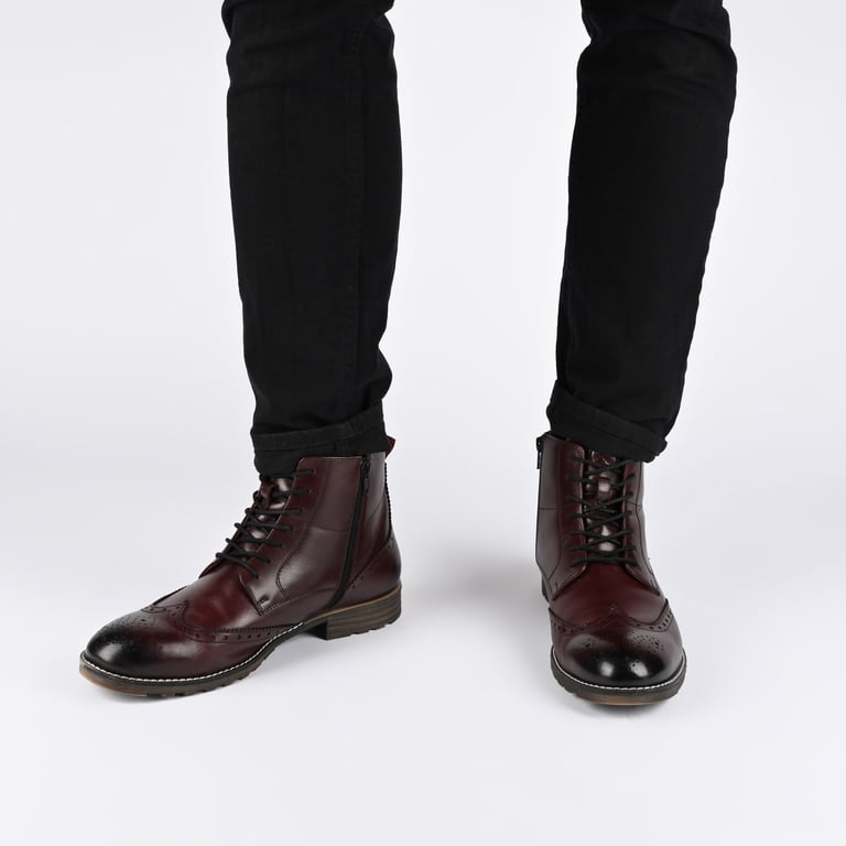 Thomas & Vine Edison Tru Comfort Foam Wingtip Ankle Boot  display picture 3