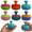 Blue, variant on Fidget Toys Sensory Stone : 6 Pack Textured Soft Worry Stone for Autism Calming -Prizes Fidget Toys for Students Anxiety Relief
