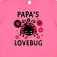 thumbnail image 4 of Inktastic Valentine's Day Papa's Lovebug Boys or Girls Baby T-Shirt, 4 of 5