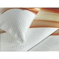 thumbnail image 4 of Ambesonne Modern Quilted Bedspread Set 3 Pcs, Blurred Smock Art Rays, King Size, Orange Red, 4 of 5