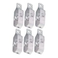 thumbnail image 1 of DEEPCRAFF 6Pcs Steel Wire Tensioner Rope Tightener Metal Cable Strainer Plated Silver Durable Rust Resistant, 1 of 8