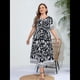 thumbnail image 4 of Vestido de Verano Holgado Informal de Corta con Corte A y Corte en A para Mujer, Talla Grande y Negro XXXL, 4 of 8