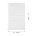 thumbnail image 2 of WEUVEB Sand Bags for Flooding Multi-Function Bags White 20Pcs, 2 of 8