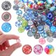 thumbnail image 2 of Cabujones de vidrio PENGJTMXG 200 piezas piedras de vidrio impresas redondos para accesorios de joyería de bricolaje, 2 of 5