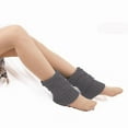 thumbnail image 4 of Angala Thermal Leg Warmers Ankle Boot Socks Non Covers Cozy Knitted Boot For Winter Outdoor Activities And Daily Wear With Comfort Stretch Fit And Warm Cozy Stylish Basic Socks, 4 of 5