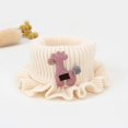 thumbnail image 3 of Daznico Warm Knitted Scarf with Lace for and Kids Winter Neck Warmer Cold Weather, 3 of 6