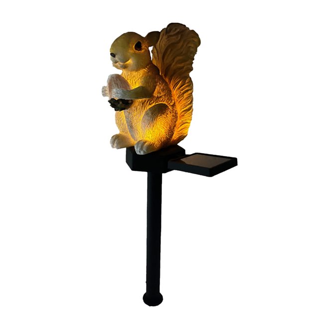 CSChome Lawn Lamp Decorative Lawn Lamp Vivid Appearance Bright Color Resin Bird Sculpture LED Solar Landscape Light Home Decor