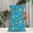 thumbnail image 5 of Cauagu Cute Car Cartoon Pattern Christmas Gift Bag,Drawstring Xmas Gift Bags Holiday Gift Wrapping Gift Pouch with Tag Holiday Gift Bags Party Favor Bags,1PCS-Small, 5 of 9
