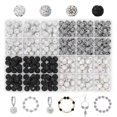 thumbnail image 1 of Juego de abalorios de arcilla con diamantes de imitación de 10 mm, 288 unidades, de Beads Novani, 1 of 8