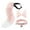 Pink, variant on 3Pcs Animals Ears and Long Tail Set Cute Cat Ear and Tail for Themed Parties Black