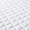 thumbnail image 3 of Defend-A-Bed Mattress Protector in Cool Breathable & Noiseless Mattress Pad Waterproof with Deluxe Quilted Mattress Protector, Fitted Mattress Pad, Mattress Cover - Full Size Bed, White, 3 of 11