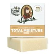 Dr. Squatch Mens Bar Soap Sensitive Skin, Natural Bar Soap for Men, Shea Butter, 5 Oz