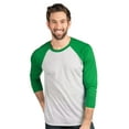 thumbnail image 2 of Next Level Apparel 6051 - 3/4 Sleeve Raglan Tee, 2 of 3