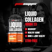 PROSUPPS Amino23 Liquid Collagen Shots, 23g Collagen Protein (16 Servings, Citrus Punch)