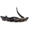 thumbnail image 3 of Small no slip tortoiseshell acetate barrette hair clip lined by Loctia, 3 of 9
