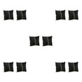 thumbnail image 1 of Maytalsory 2x Stylish And Luxurious Ambiance Velvet Cushion Cover Symmetrical Gold Thread black 5Set, 1 of 6