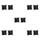 thumbnail image 3 of Funda de cojín de terciopelo elegante Billuyoard 2 piezas negro, 3 of 6