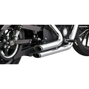 Vance & Hines Chrome Shortshots Staggered Exhaust System (17329)
