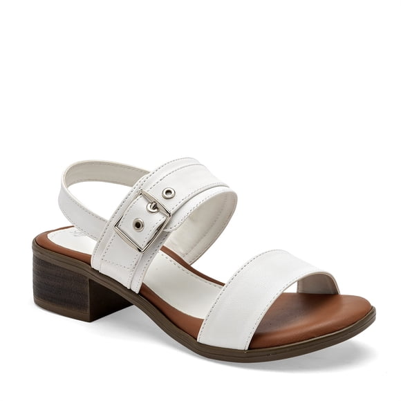 SANDALIA DE TACÓN SEXY GIRL BLANCO 117270