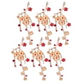 thumbnail image 1 of Broche con forma de flor de 6 uds., broche de diamantes de imitación DIY, Pin para zapatos, ropa, joyería, decoración, rama de flor de ciruelo con diamantes de imitación rojos, 1 of 12