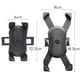 thumbnail image 5 of Baby Stroller Accessories Mobile Phone Holder Rack Universal 360 Rotatable Pram Cart Bicycle Phone Holder For iPhone Gps Device, 5 of 5
