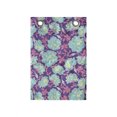thumbnail image 1 of Floral Hanging Pocket Organizer, Feminine Composition of Peonies, Printed Polyester Storage Bag with Pockets, 14" x 20", Seafoam Violet, 1 of 2