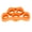 Orange, variant on Yajisi Portable Silicone Finger Strength Training Exercise Ring Resistance Loop Hand Grip Strengthener for Rehabilitation, Orange (3.0 x 1.6 x 0.7 in / 7.5 x 4 x 1.8 cm)