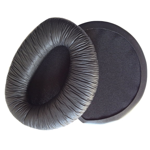 WASHWEPE Headphone Ear Pads Pu Material for Music Listening 1 Pair 4.1*3.5*0.8in