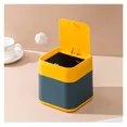 thumbnail image 4 of Small Waste Bins Desktop Garbage Basket Home Office Table Mini Trash Can with Lid Garbage Bin Household Sundries Barrel Box, 4 of 5