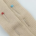 thumbnail image 2 of TRIANU Sewing Pins, 250 Pcs Straight Pins 1.5 in Pearlized Ball Head Pins, Sewing Pins for Fabric DIY Sewing Pins Crafts, 2 of 7