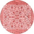 thumbnail image 1 of Ahgly Company Indoor Round Persian Red Traditional Area Rugs, 6' Round, 1 of 4