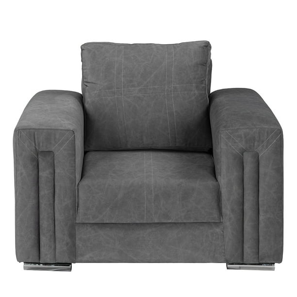 Sillón Dicasa Taos 1 Plaza Gris para Sala