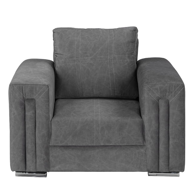 Sillón Dicasa Taos 1 Plaza Gris para Sala