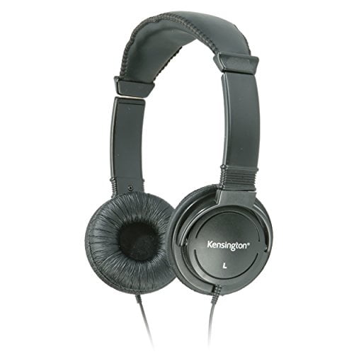 Auriculares Kensington On-Ear 9ft Cord, Negro