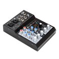 thumbnail image 2 of CAD Audio MXU4-FX Mixeur 4 Canaux avec Interface USB et Effets Numériques, Noir, 2 of 4