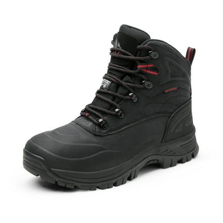 

NORTIV 8 Men s Insulated Waterproof Construction Hiking Winter Snow Boots