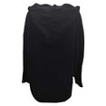thumbnail image 6 of Cardigan Sweaters Women Trendy Women Open Front Long Sleeve Pure Color Hooded Knit Sweater With Double Pockets Cardigan Sweaters Black XXL, 6 of 7