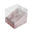 thumbnail image 3 of de cinta de pestañas Caja de almacenamiento de cinta de pestañas, máquina a de cinta a prueba de polvo con soporte de rollo de cinta textura rosa, 3 of 8