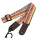thumbnail image 1 of Correas de guitarra Sonducket de cuero multicolores, 1 of 6