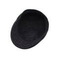 thumbnail image 5 of WITHMOONS Wool Seamless Newsboy Beret Hat Classic Flat Cap AC31374 (Charcoal), 5 of 5