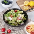 thumbnail image 4 of Soonbuy Pasta Bowls Set of 22oz Large Ceramic Bowls for Kitchen, Can Use for Pasta/Salad/Cereal/Soup Bowls, Wide and Deep, Chip-Resistant, Microwave & Dishwasher Safe Black, 4 of 8