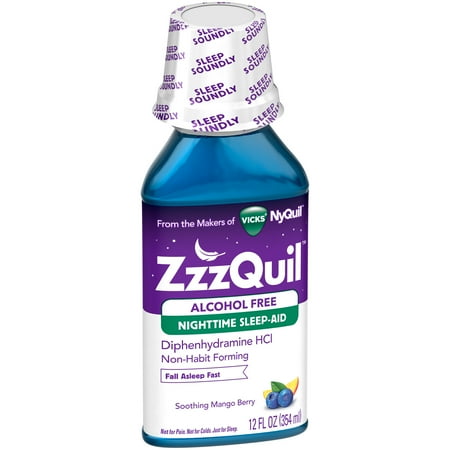 Vicks® ZzzQuil™ Soothing Mango Berry Alcohol Free Nighttime Sleep-Aid ...