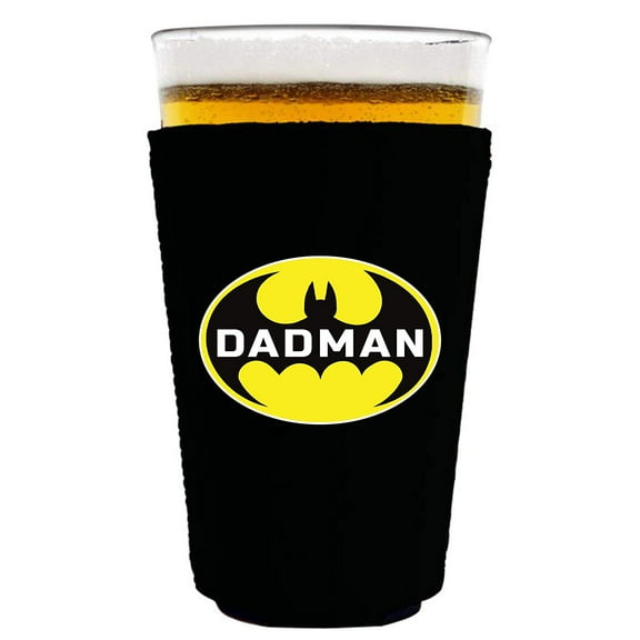 Dadman Pint Glass Coolie (Black)