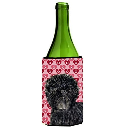 

Affenpinscher Hearts Love And Valentines Day Wine bottle sleeve Hugger